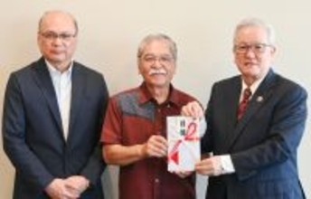 ［未来支える］「声出せぬ人たちへ」　県環境科学センター　3回目寄付　