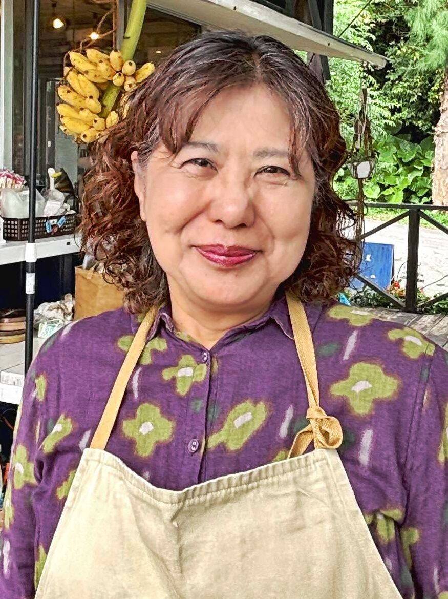 島内産の素材で「そばナポリタン」　テラス席で沖縄の海を一望しながら満喫　伊江村のCafe E-SABI