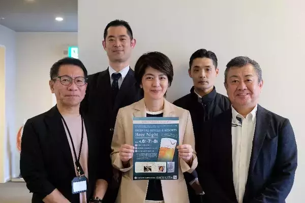 「ビールとジャズでホテルの魅力発信へ　オリエンタルホテルズ＆リゾーツがビアナイト　4月6～8日に那覇市で開催」の画像