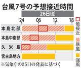 「台風7号が沖縄本島に最接近へ　線状降水帯発生の恐れ　明け方から昼前にかけて」の画像2