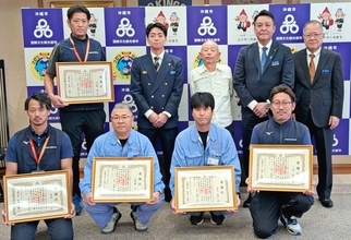 競技場で倒れ心肺停止の男性　偶然ランニング中だった消防職員が発見、5人で胸骨圧迫して救助