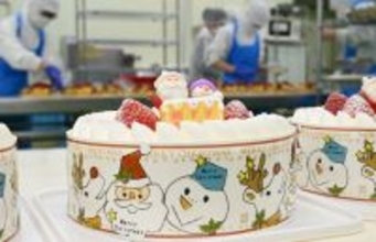 クリームやイチゴの香りふんわり　クリスマスケーキ作りがピーク　沖縄県内の菓子店