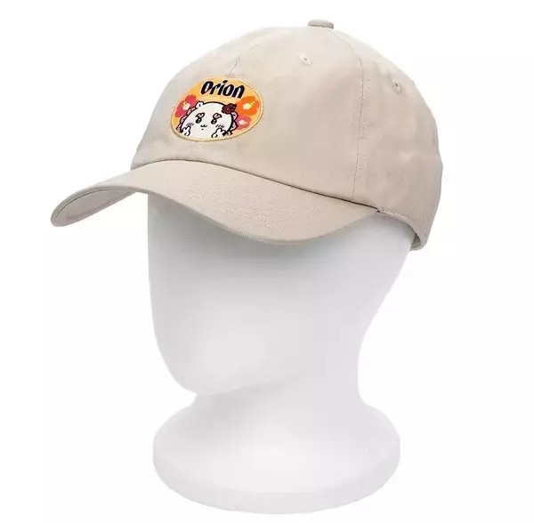 オリオンビール×ちいかわ　「シーサー」デザインのキャップとハット　8月21日から発売