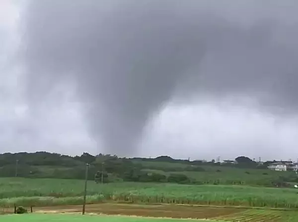 【台風26号】沖縄・国頭村で1時間120ミリ超の大雨　小浜島で竜巻か