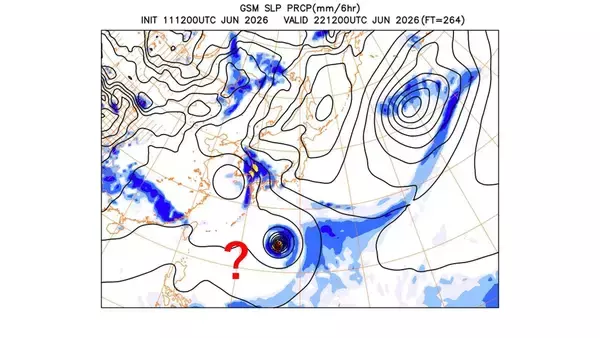 「雨の日が続く沖縄地方　梅雨明けは？　南東の海上では「台風の卵」発生の可能性も」の画像