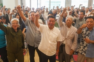 「今の辺野古計画を止める」 下地幹郎氏が沖縄県知事選へ決意表明　那覇市で事務所開き