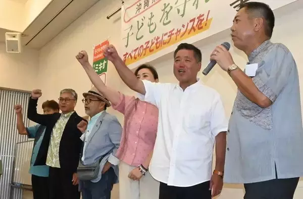 「「今の辺野古計画を止める」 下地幹郎氏が沖縄県知事選へ決意表明　那覇市で事務所開き【動画あり】」の画像