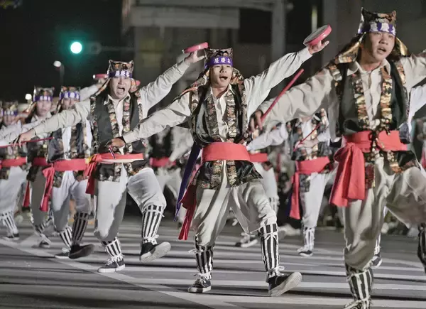 「【写真特集】勇壮な舞　誇り胸に　20年の節目に特別企画も　うるま市エイサーまつり　10月4・5日」の画像