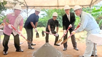 人口減少に悩む沖縄・南大東島　移住者の受け入れへ公営住宅を起工　1LDKを4戸　「移住婚」支援とセットで推進