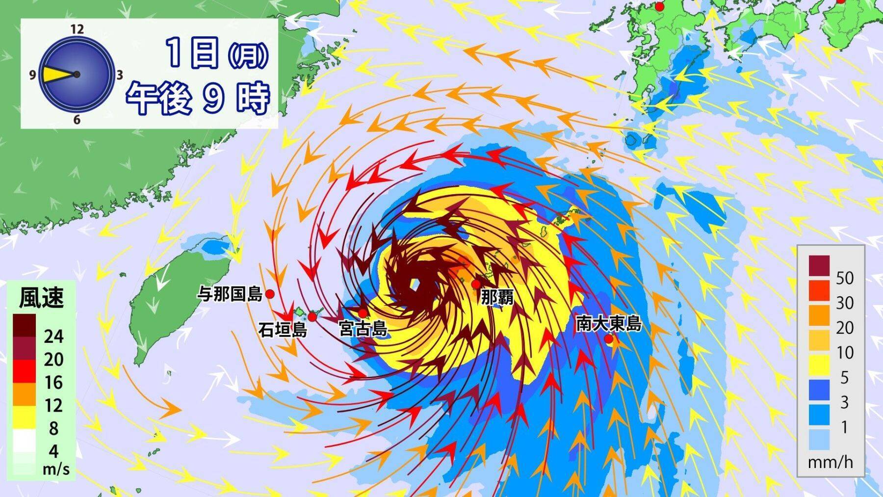 台風6号は強い勢力で31日には沖縄の南海上へ　接近前から風雨が強まる見込み【気象予報士が解説】
