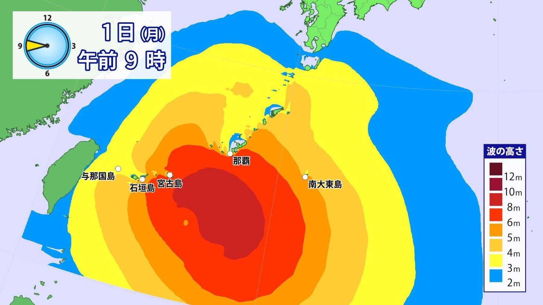 台風6号は強い勢力で31日には沖縄の南海上へ　接近前から風雨が強まる見込み【気象予報士が解説】