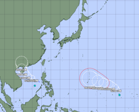 【速報】ダブル台風発生か　沖縄に影響を及ぼす恐れも
