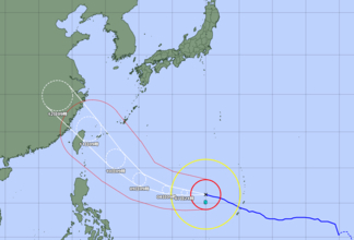 【台風9号】非常に強い勢力で先島接近へ　10日にも先島諸島に暴風警報発表の見込み