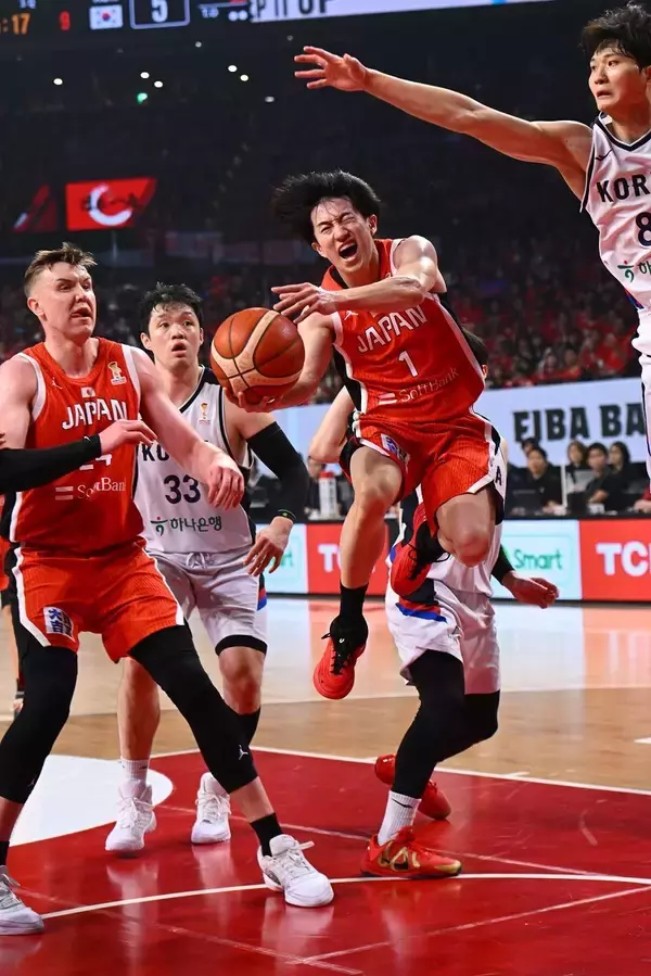 桶谷ジャパン初勝利　沖縄でバスケW杯アジア１次予選　韓国に78ー72