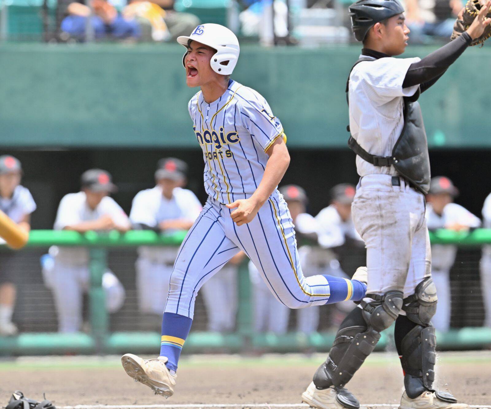 【速報】エナジックが決勝進出　北山に12-2コールド　20日は沖縄尚学と甲子園懸け対戦　夏の高校野球沖縄大会
