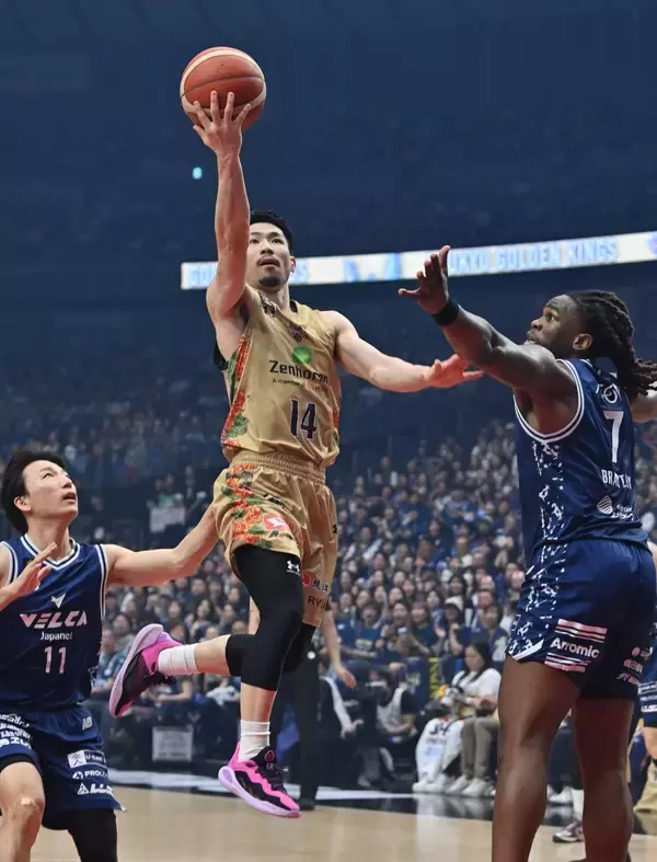 【速報】琉球キングス準Ｖ　猛追も及ばず、長崎が優勝　バスケＢリーグＣＳ決勝
