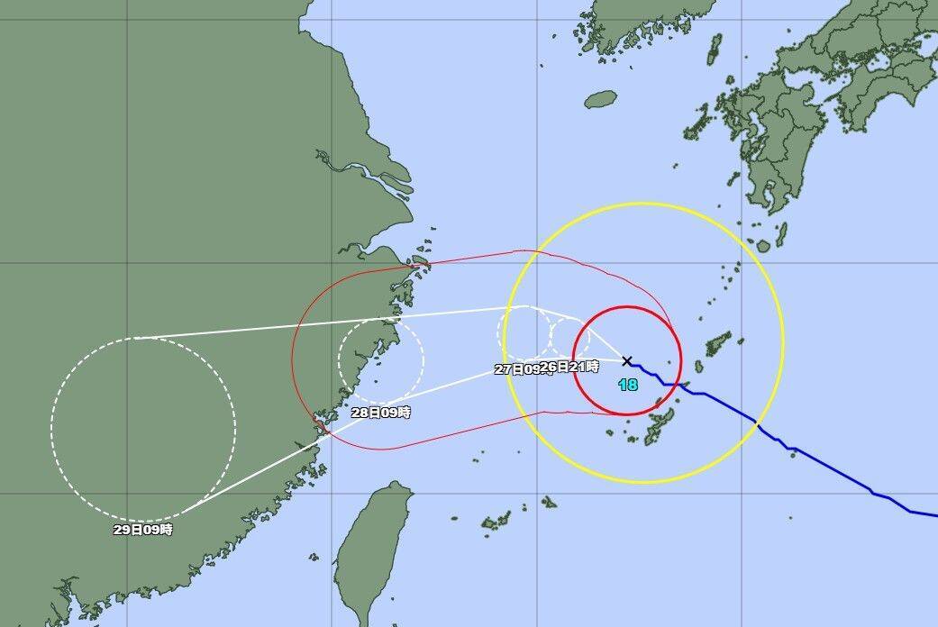 【台風18号】沖縄本島全域で暴風警報を解除　北部を中心に2810戸停電