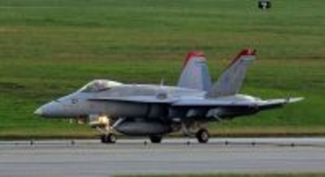 飛来目的は不明　FA18戦闘攻撃機2機、米軍嘉手納基地にに飛来　EA18G電子戦機2機も