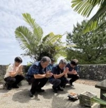 晴れ予報「あいにくの天気」　県職員が神頼み　低水準続く沖縄のダム貯水率　那覇市首里の「雨乞御嶽」