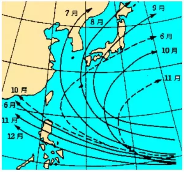 「「4月の台風」は珍しい？　2021年には最大瞬間風速30.9m/sも　シーミー時期を襲う暑さと“うねり”の正体」の画像