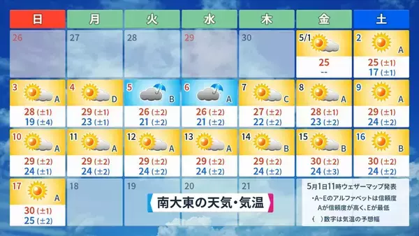 「雨予報の沖縄GW、晴れ間はある？ 梅雨入りのタイミングも解説」の画像