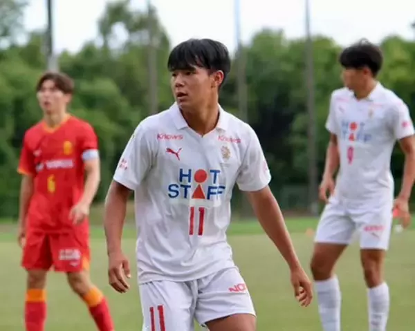 「沖縄出身の17歳FW・徳村楓大、サッカーJ1のFC町田に入団　「一つ一つのプレーに魂込める」」の画像