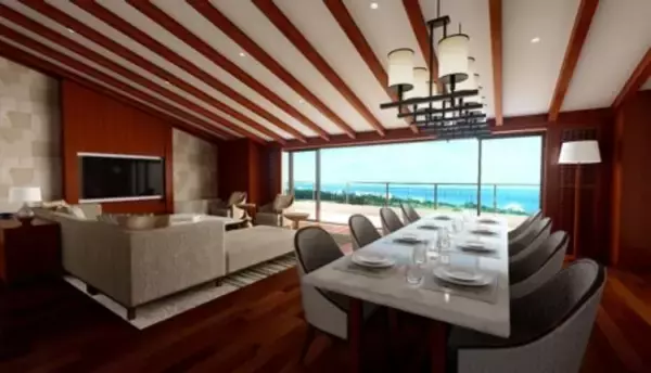 「沖縄「PGMゴルフリゾート」に高級ホテル　2026年開業、スイート以上に専属バトラー【イメージ図多数】」の画像