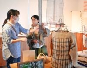 普段使いできる芭蕉布作品100点　8工房が展示販売会　大宜味村で5月11日まで