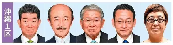 「【速報】衆院選沖縄1～4区、立候補者17人で確定　2月8日投開票」の画像