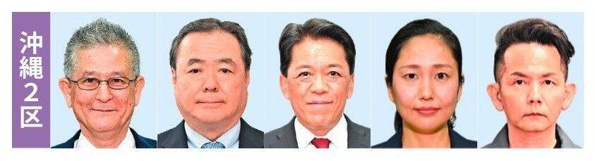 【速報】衆院選沖縄1～4区、立候補者17人で確定　2月8日投開票