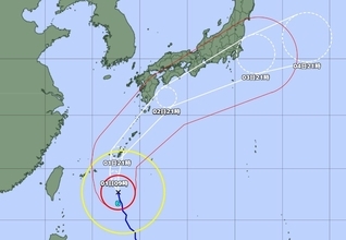 【台風6号】強い勢力で沖縄本島直撃へ　1日夜に最接近か　最大瞬間風速45メートル