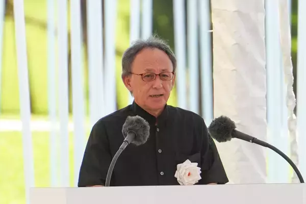 【全文】沖縄慰霊の日、玉城デニー知事が平和宣言　戦後81年、続く基地負担　辺野古「押し付けでなく対話を」