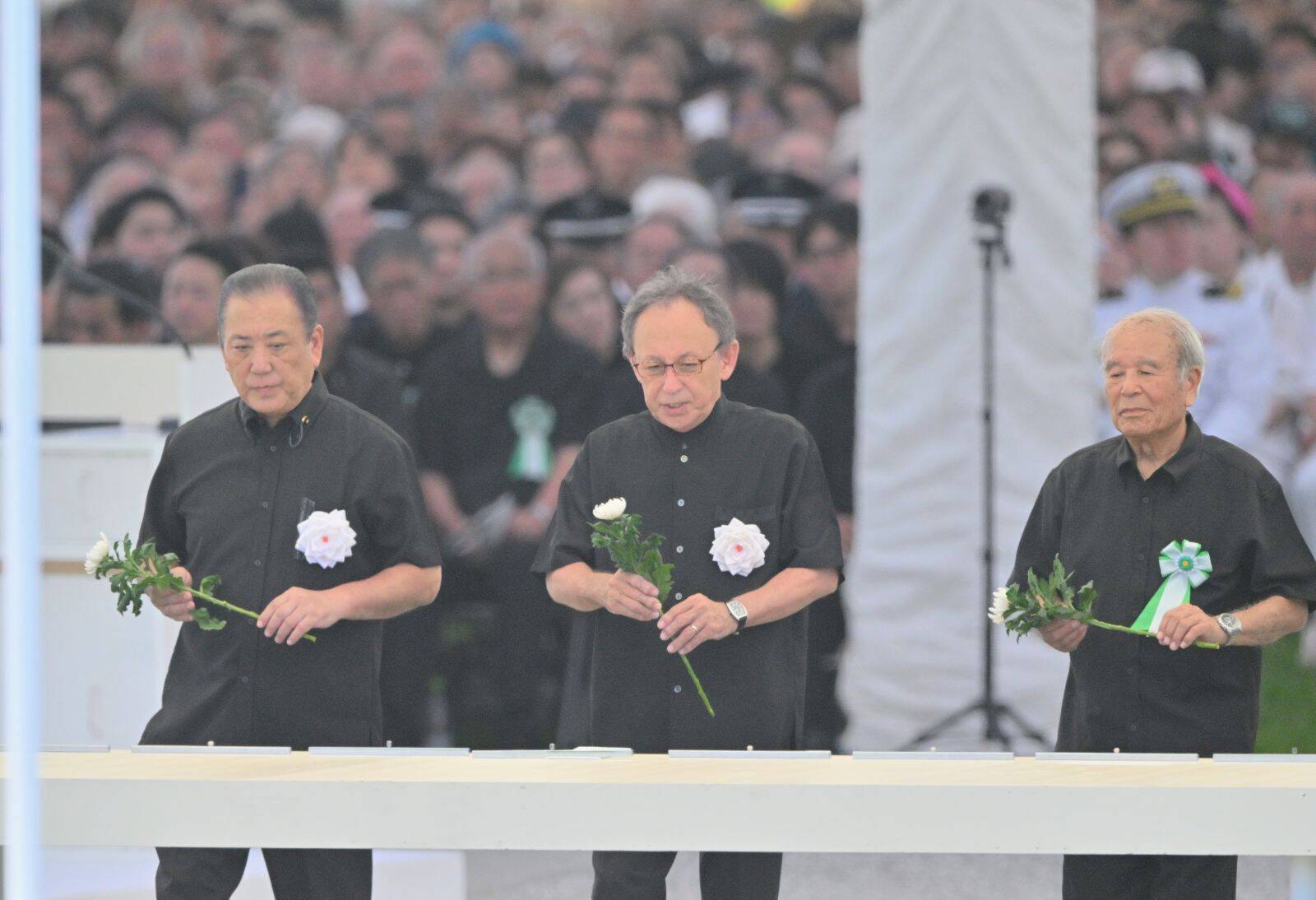 【全文】沖縄慰霊の日、玉城デニー知事が平和宣言　戦後81年、続く基地負担　辺野古「押し付けでなく対話を」