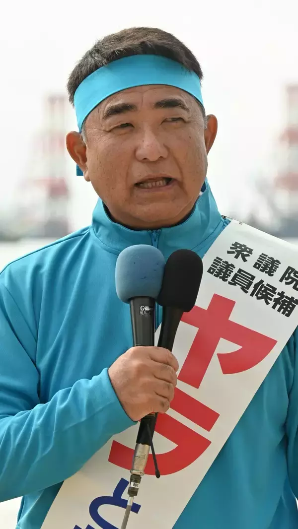 「衆院選スタート　沖縄3区、立候補3人の「第一声」を紹介」の画像