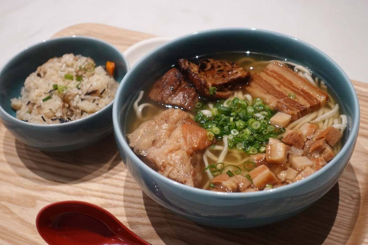 スタバがリウボウに出店　沖縄そば人気店EIBUNも　27日オープン【動画・写真あり】