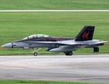「FA18戦闘機　米軍嘉手納基地に3機飛来　岩国基地から」の画像1