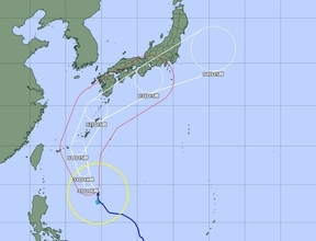 【台風6号】沖縄本島地方は1日午後から暴風か　沖縄気象台「一部の電柱倒壊の恐れも」厳重な警戒呼びかけ（30日午後6時）