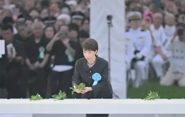 「【全文】高市首相、就任後初の沖縄訪問　慰霊の日追悼式で「平和な世の中へ不断の努力」　あいさつ中ヤジも」の画像