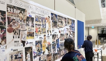 岸本隆一選手へ応援メッセージ募集　「ミスターキングスの軌跡」展　那覇市で7月6日まで　入団から退団まで20年の歩み紹介