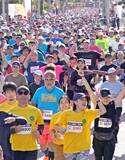 「秋の南城市、風と疾走　尚巴志ハーフマラソン11月2日スタート　ハーフと3キロに6062人挑む【コースと交通規制マップ】」の画像4
