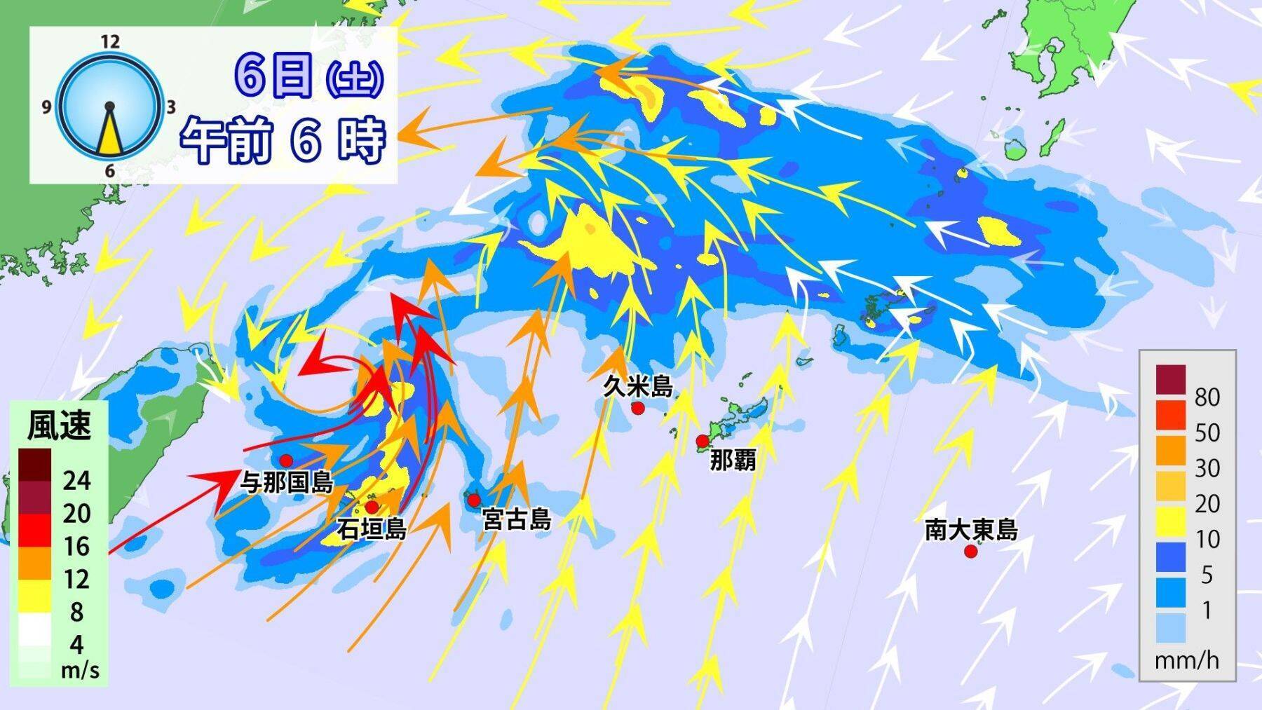 台風シーズンに入る沖縄　曇りや雨が続く傾向　週末は熱帯低気圧の接近に警戒を