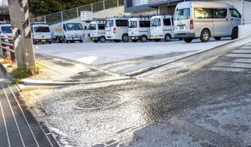 また　老朽化した水道管で漏水　沖縄市で発見、断水の恐れなし　北谷浄水場から応援送水【地図あり】