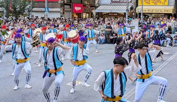 東京・中野を彩るエイサー祭り　きっかけは沖縄との縁　40団体参加し関東最大規模　駅周辺で7月19日まで