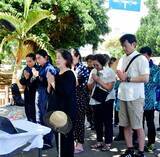 「忘れない、祈り今こそ　沖縄県内各地で慰霊祭　孫に同じ思いさせたくない」の画像6