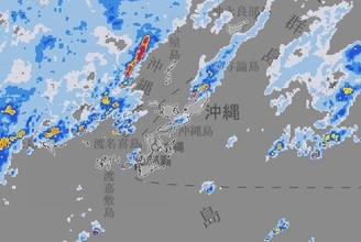 【注意】沖縄本島で線状降水帯発生の恐れ　きょう13日夜遅く～あす14日未明に　大雨災害の危険高まる可能性