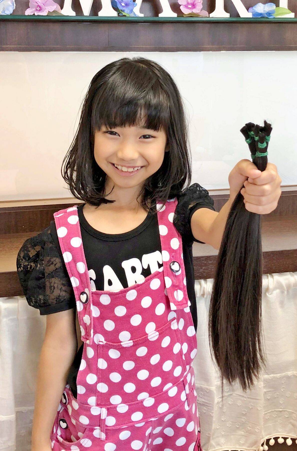 役に立ちたい 8歳が思いついたヘアドネーション 兄も 優しさがすごい と感心 21年7月7日 エキサイトニュース