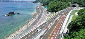 着工から20年　全6.8キロの名護東道路が開通　沖縄