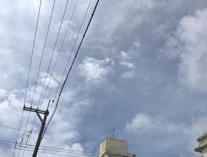沖縄の天気予報（9月25日）晴れ、時々くもり　所により昼前から夕方に雨