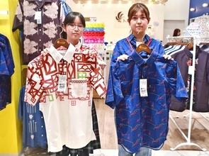 「たくさんの人に着てもらいたい」　高校生デザインのかりゆしウエア販売　2種各300枚限定