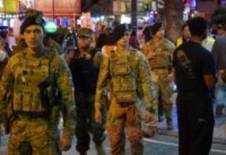 日米合同パトロール　5月16日未明、沖縄市ゲート通りなど　拘束確認されず